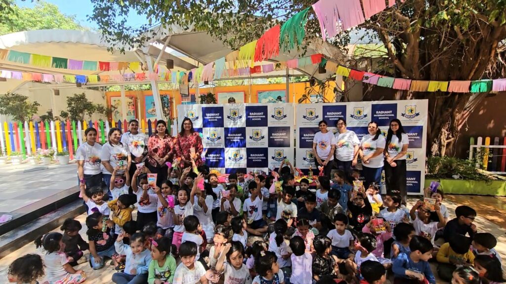 Radiant international school - Holi celebration 2026